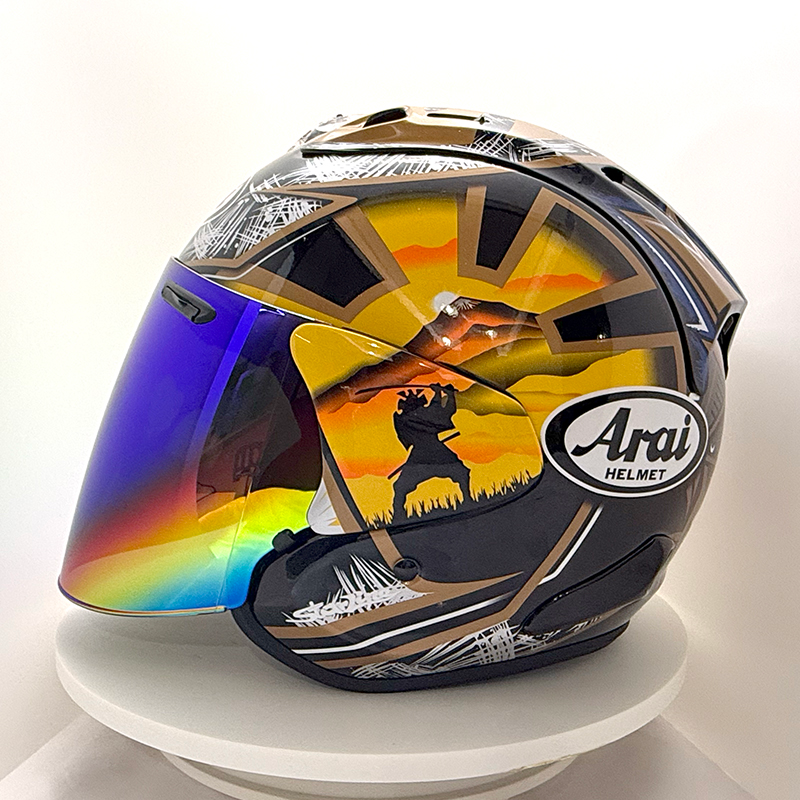 ARAI ÉDITION LUMINE™ — Sunset Warrior